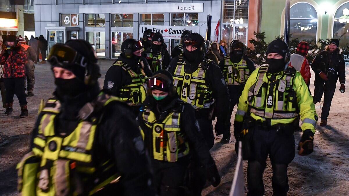 La police d'Ottawa menace d'arrêter tout manifestant bloquant les rues