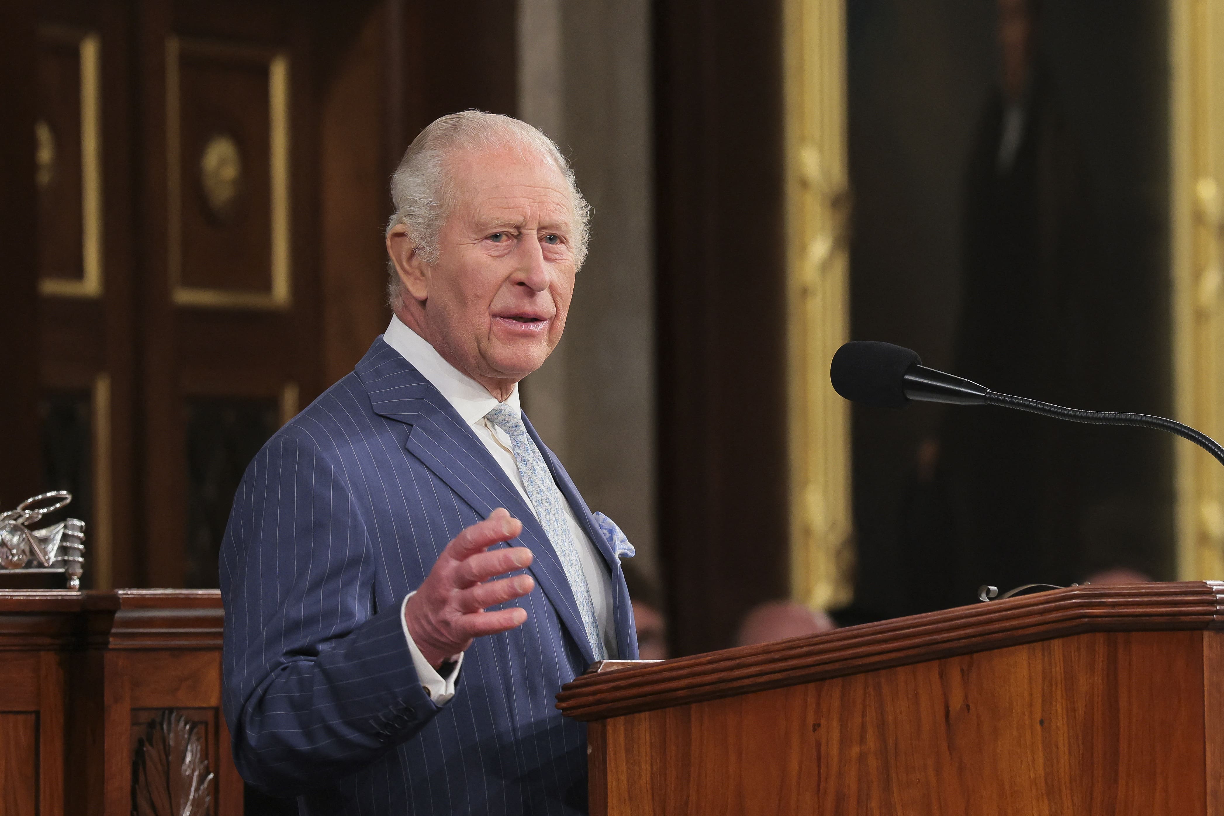 Le roi Charles III a rappelé notre statut de conquis