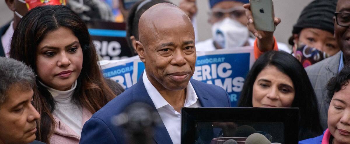 L'Afro-Américain Eric Adams remporte la mairie de New York
