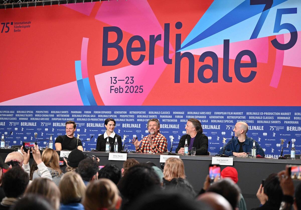 Richard Linklater y Ethan Hawke se encuentran en la película 