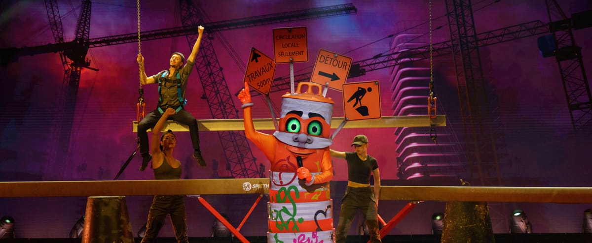 «Chanteurs masqués»: le Cône orange démasqué par Sam Breton et Stéphane Rousseau