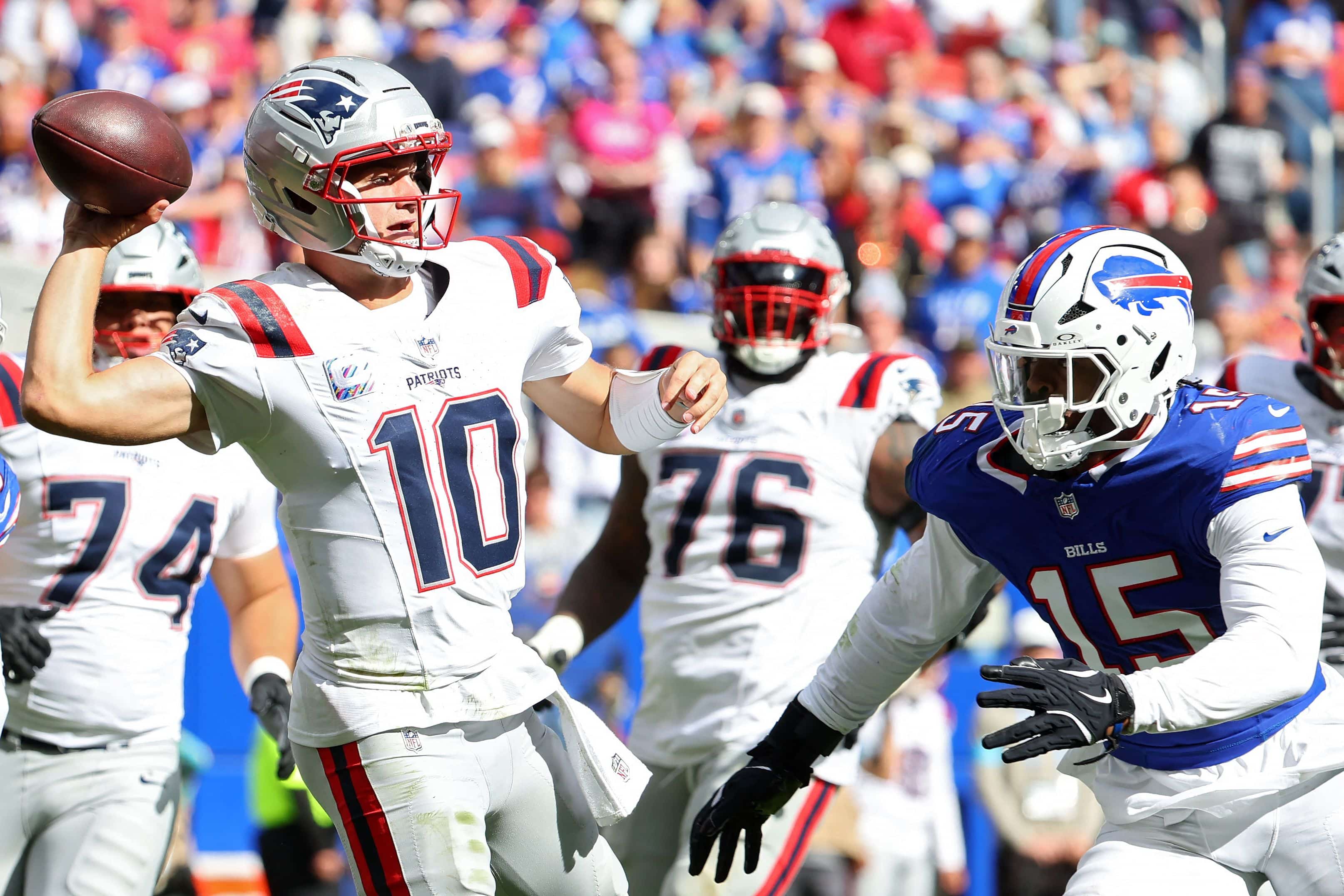 Drake Maye leads New England Patriots to victory over Buffalo Bills