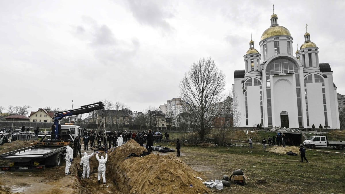 95% of Bucha’s victims were shot dead, according to Kyiv region police 95% of Bucha’s victims were shot dead, according to Kyiv region police