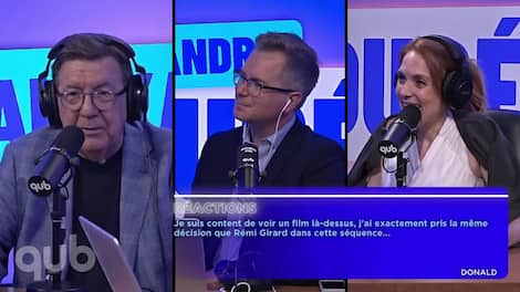 Remy Girard spoke to QUB on Monday morning with Alexandre Dubé and Isabelle Perron to talk about Louis Bélanger's film 125 Rue Malaise, which will be released on July 16th.