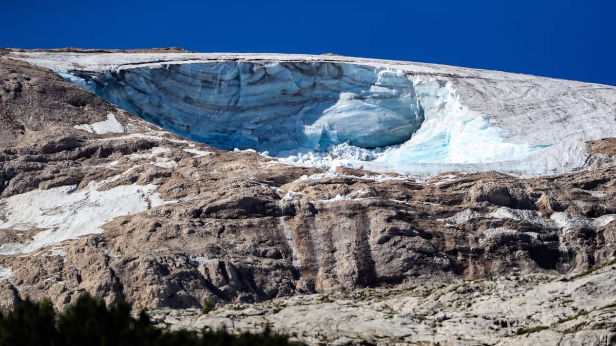 L'effondrement d'un glacier en Italie lié au réchauffement climatique