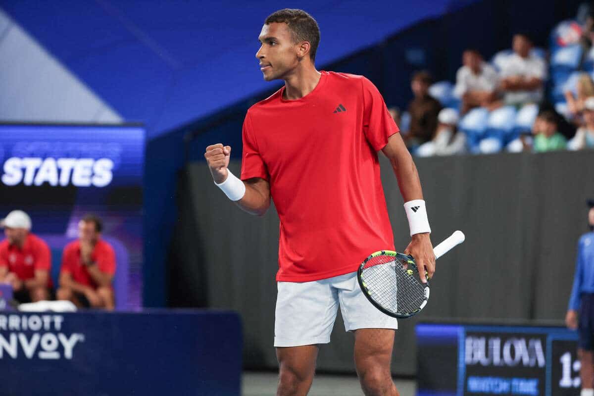 Tennis | United Cup: F&eacute;lix Auger-Aliassime se paie le 4e joueur au monde, Taylor Fritz
