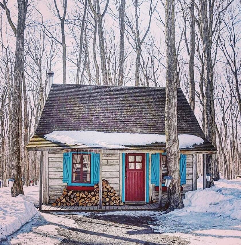Des chalets à louer à la cabane à sucre