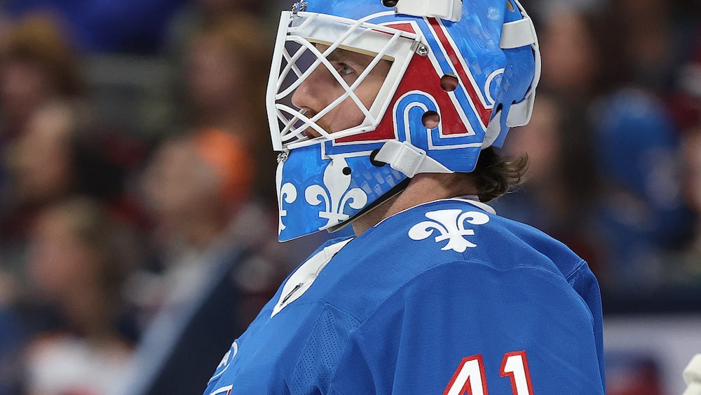 Quand le gardien de l’Avalanche s’inspire de Clint Malarchuk: l’histoire derrière le masque des Nordiques de Scott Wedgewood