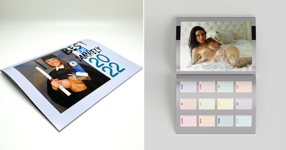 Image principale de l'article Elle vend un calendrier 2022 de ses photos