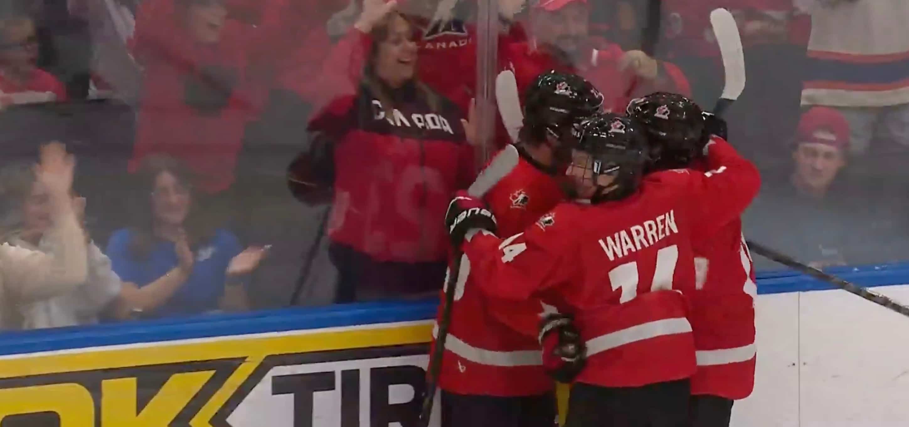 Coupe Hlinka-Gretzky: le Canada déclasse les États-Unis et remporte l'or