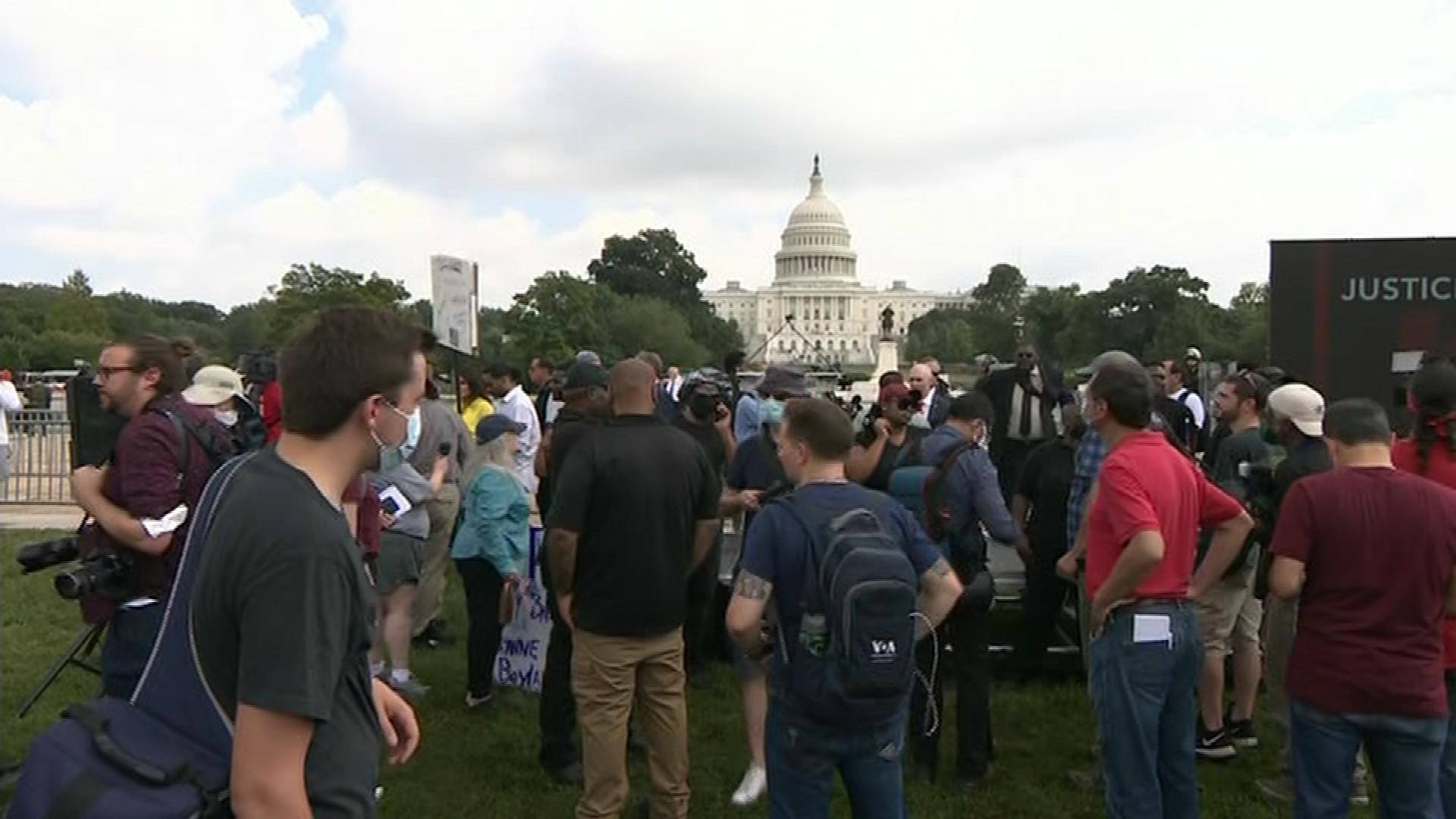 Un rassemblement sans d&eacute;bordement &agrave; Washington