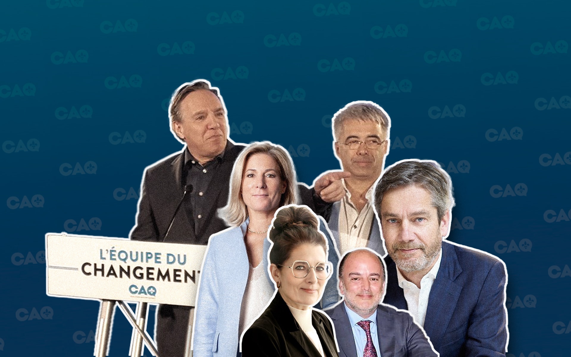 Voici les &laquo;p'tits amis&raquo; de la CAQ qui ont &eacute;t&eacute; nomm&eacute;s au gouvernement