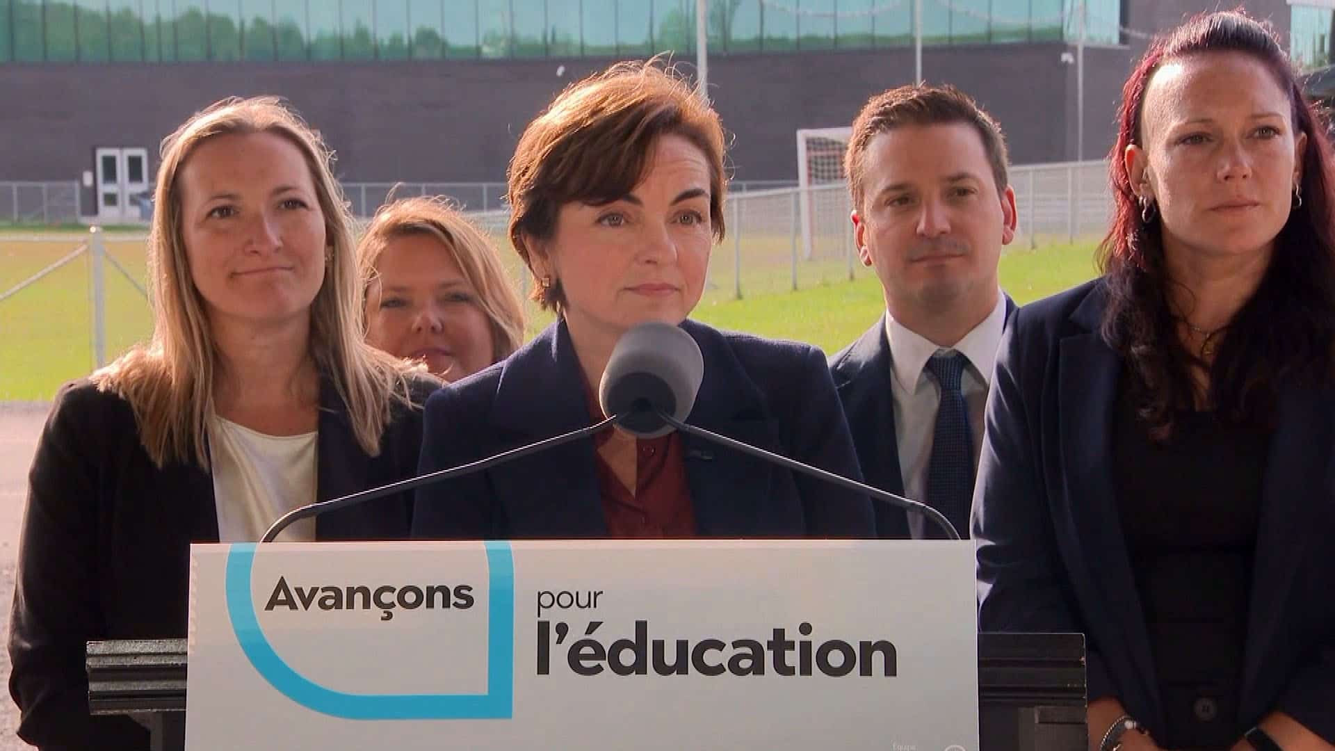 Guerre tarifaire de Donald Trump: Christine Fréchette se défend de mener une campagne de peur