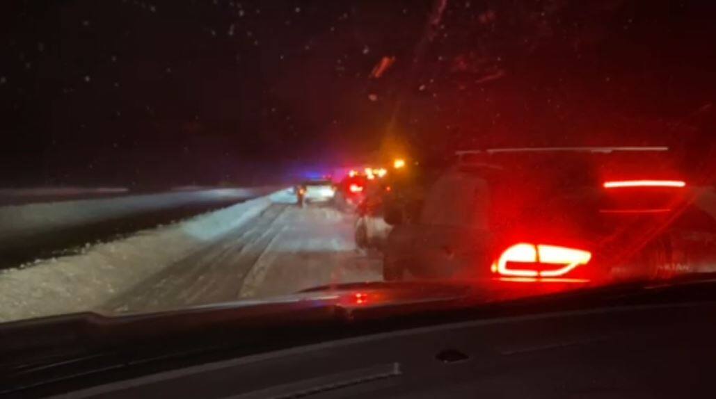 Carambolage sur l&rsquo;autoroute 40 &agrave; Rigaud