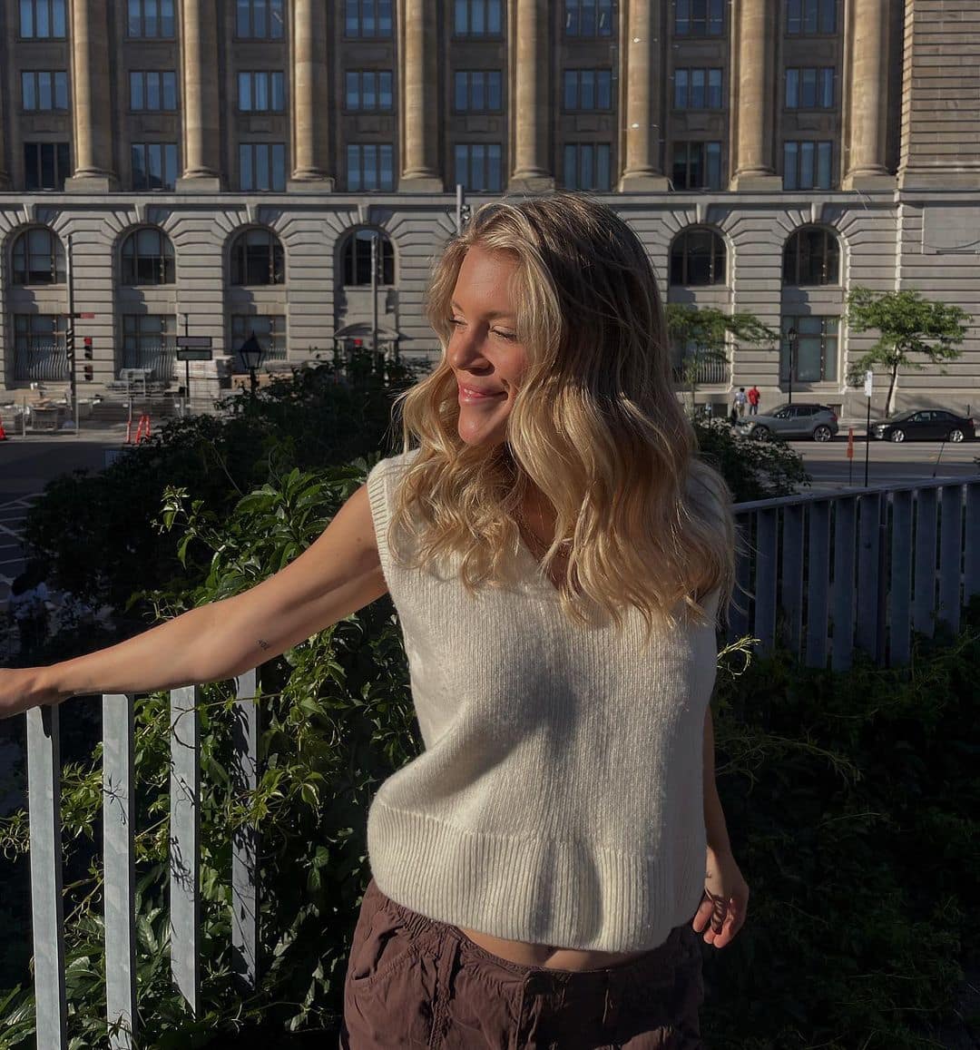 Catherine Peach n'est plus blonde