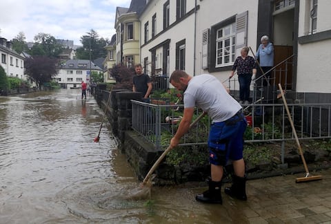 Schlechtes Wetter: In Europa sterben etwa fünfzig Menschen, verantwortlich für die globale Erwärmung