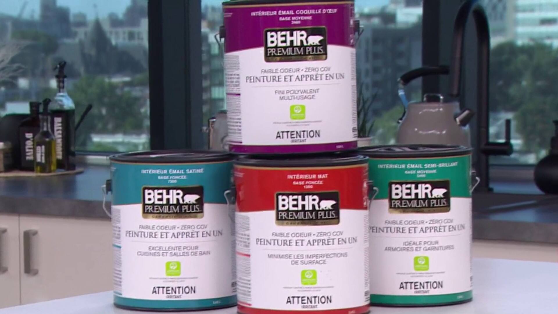 On ose les couleurs vives avec les peintures BEHR