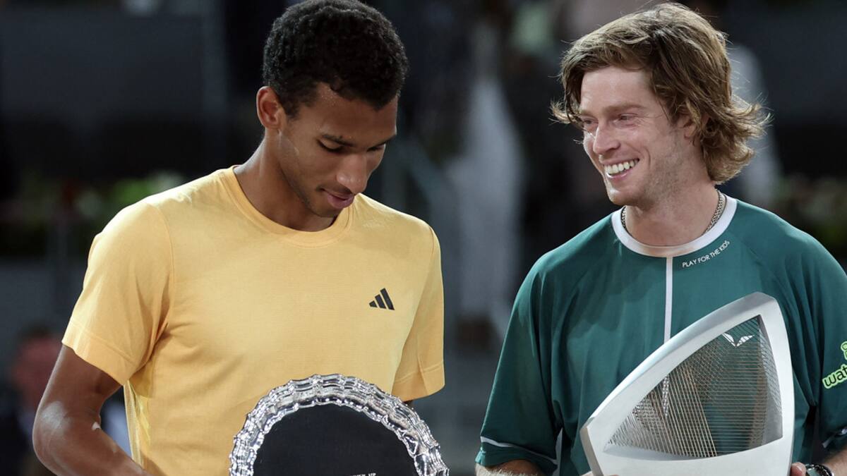Masters 1000 de Madrid: Félix Auger-Aliassime passe près de remporter un titre prestigieux, mais s’incline en finale
