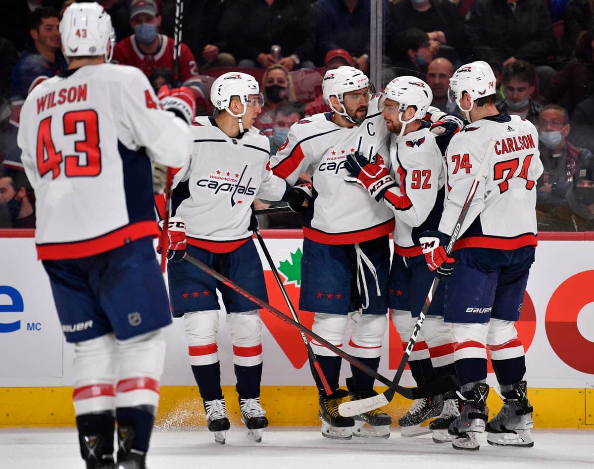 Canadien | Capitals: la troupe d'Ovechkin n'a fait qu'une bouch&eacute;e du CH