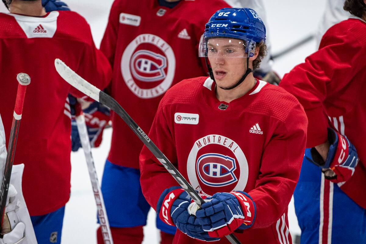 Camp des recrues du Canadien: l&rsquo;&eacute;tat-major aurait aim&eacute; en voir plus de certains attaquants, dont Mesar, Farrell et Beck
