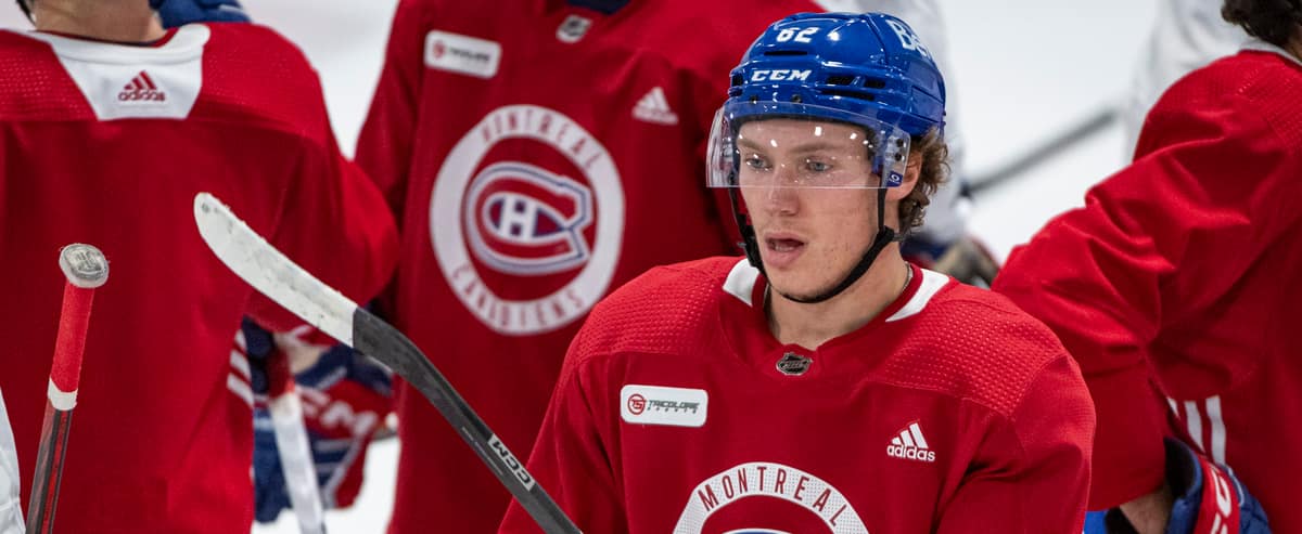 Camp des recrues du Canadien: l’état-major aurait aimé en voir plus de certains attaquants, dont Mesar, Farrell et Beck