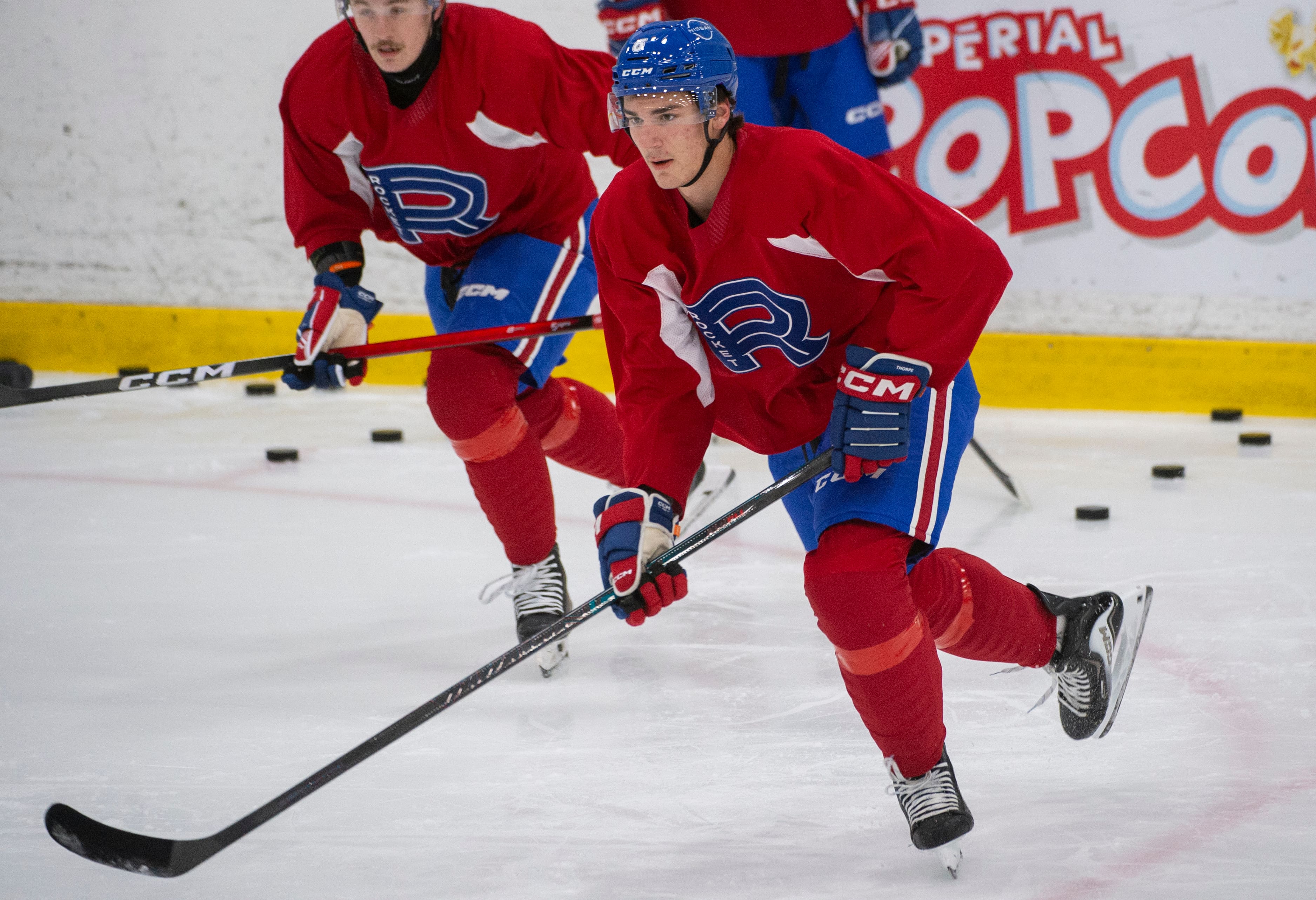 Tyler Thorpe a connu une belle progression à sa première campagne avec le Rocket de Laval, la saison dernière.