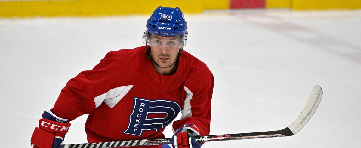 Une année de plus avec le Rocket pour Bourque