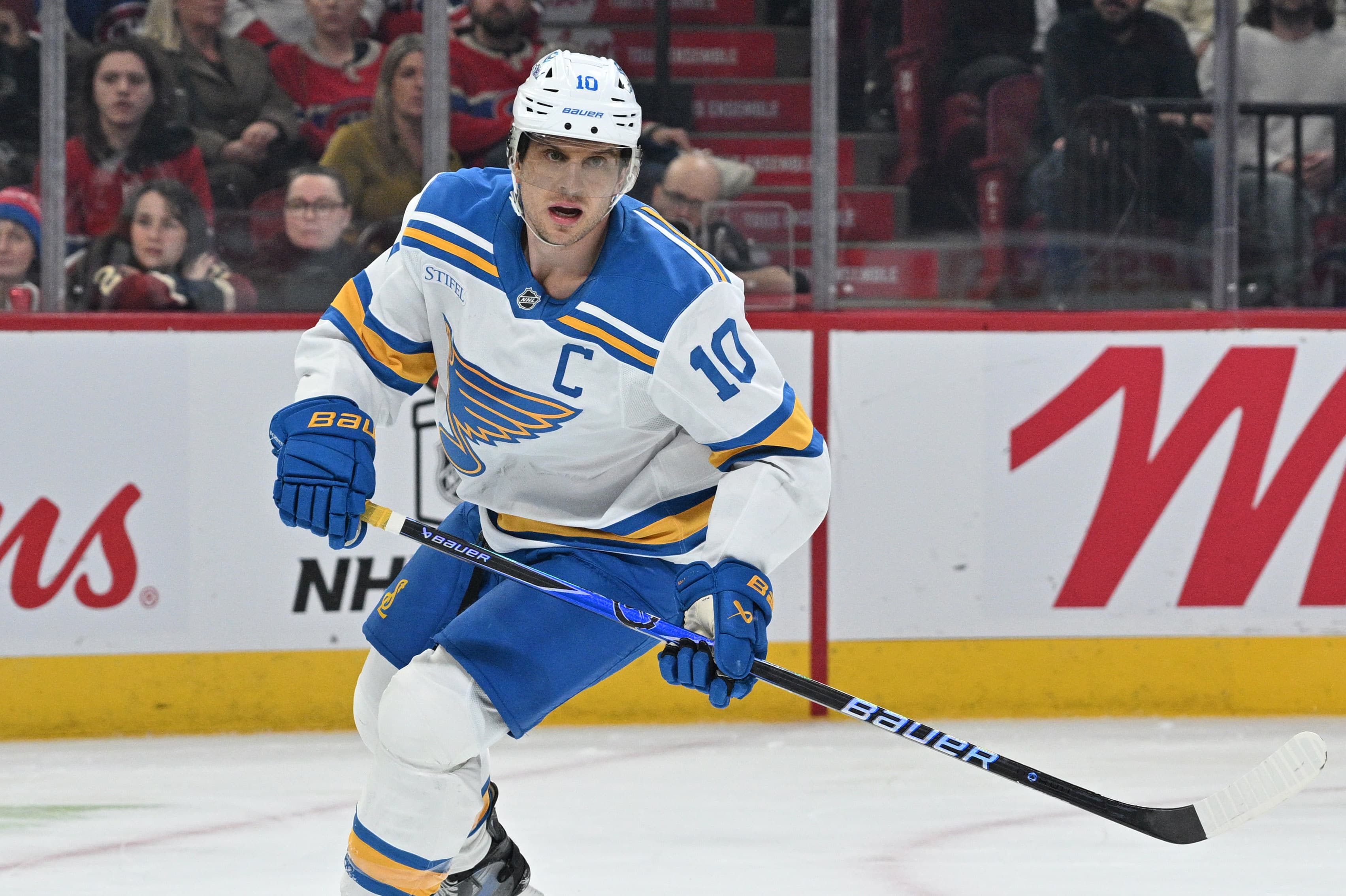 «Les Blues m’ont demandé deux fois de lever ma clause de non-échange»: Brayden Schenn n’était plus désiré à St. Louis 