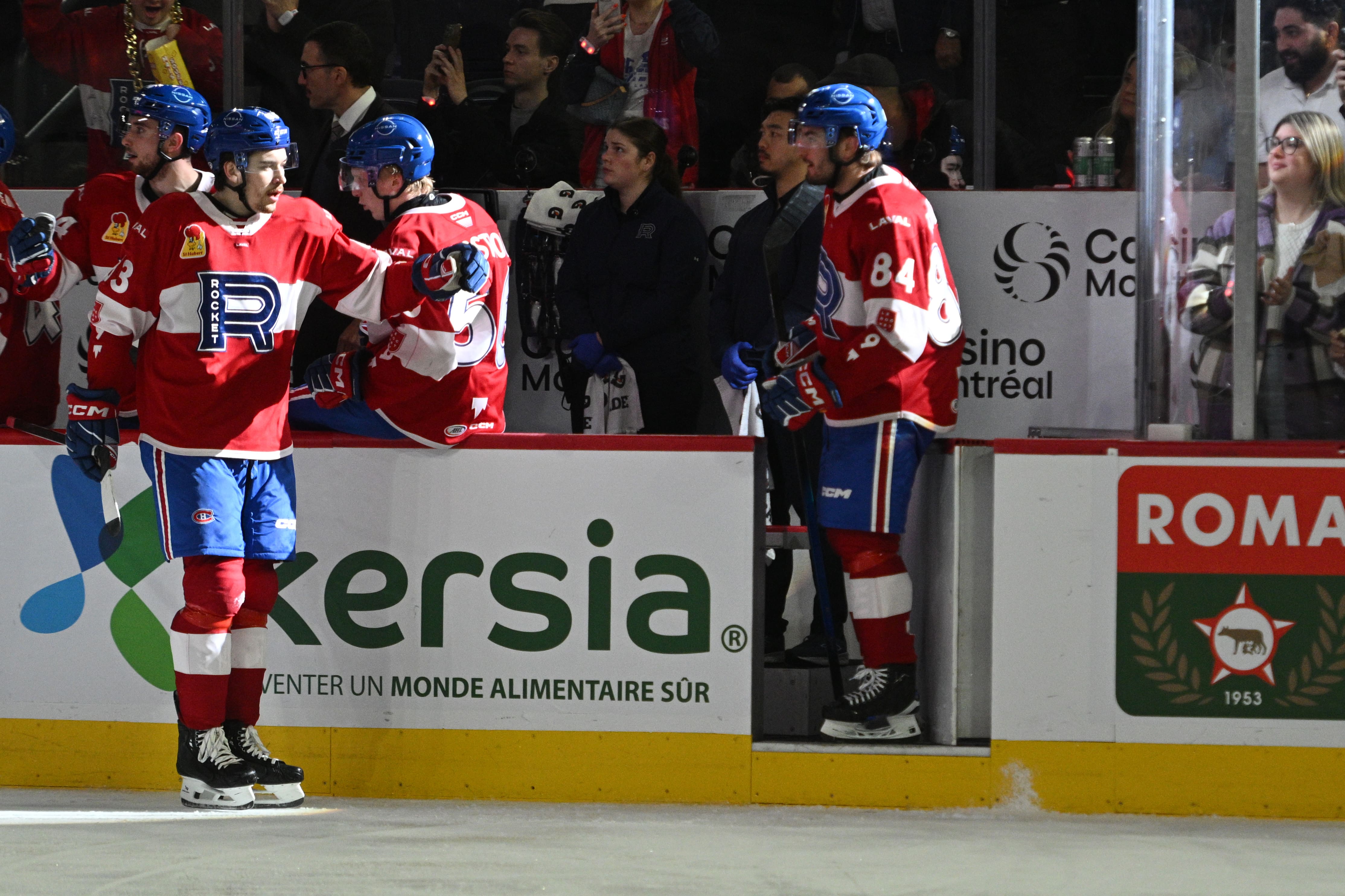 Le Rocket met fin à sa séquence de défaites
