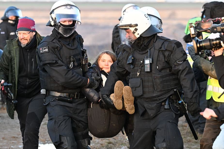 Image principale de l'article Greta Thunberg arrêtée en Allemagne
