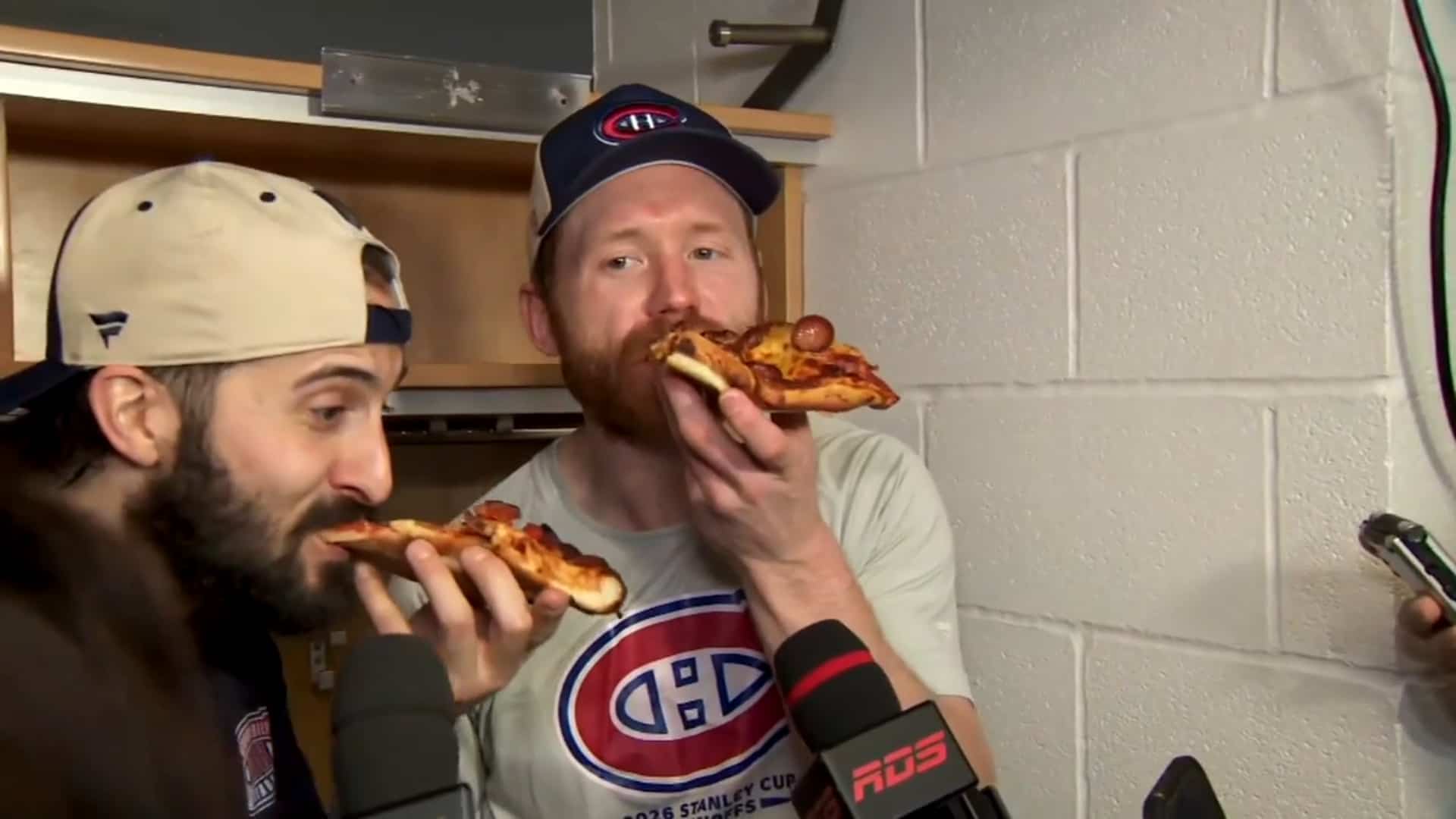 À VOIR | Canadien: Phillip Danault n'allait pas rater pareille occasion