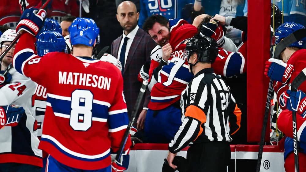 La bagarre au banc des joueurs expliquée par Xhekaj