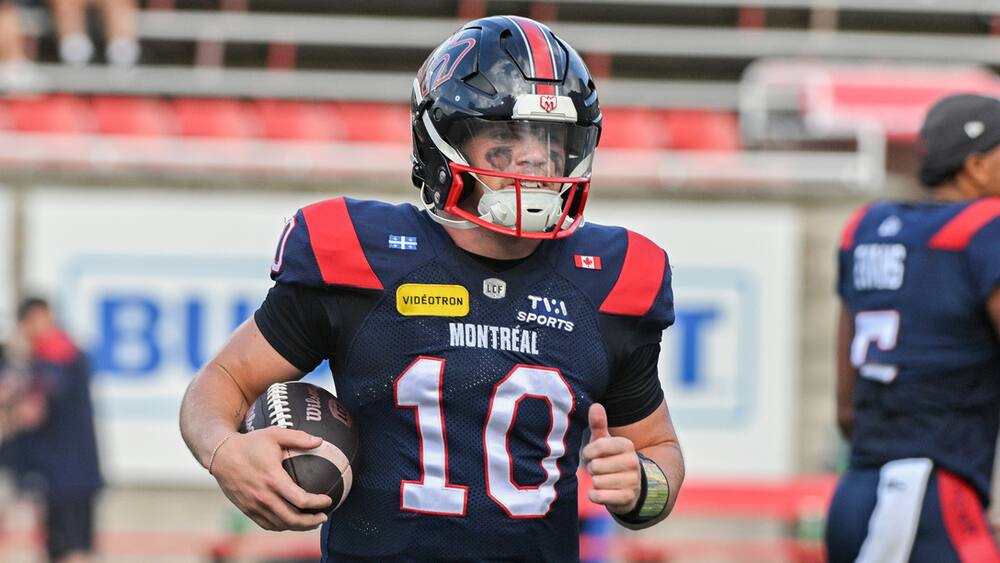 Davis Alexander risque fort de rater le prochain match des Alouettes