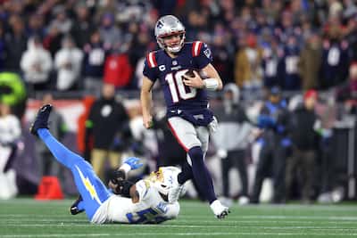 O quarto final do segundo ano dos Patriots, Drake Maye, não parou quando ele pediu para se sentir.