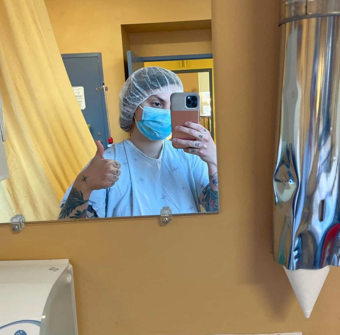 Elle a subi une importante opération