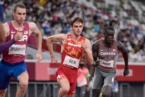 Tokyo 2020: Andre de Grosse wins bronze in the 100m event