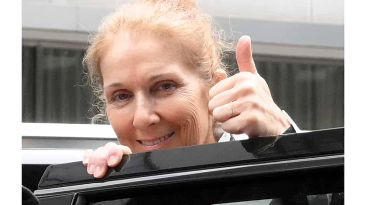 Celine Dion was seen without makeup on the streets of New York