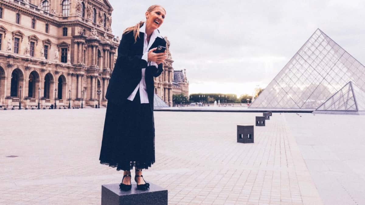 Céline Dion visite le Louvre: «J'aime Paris et je suis si heureuse d'être de retour»