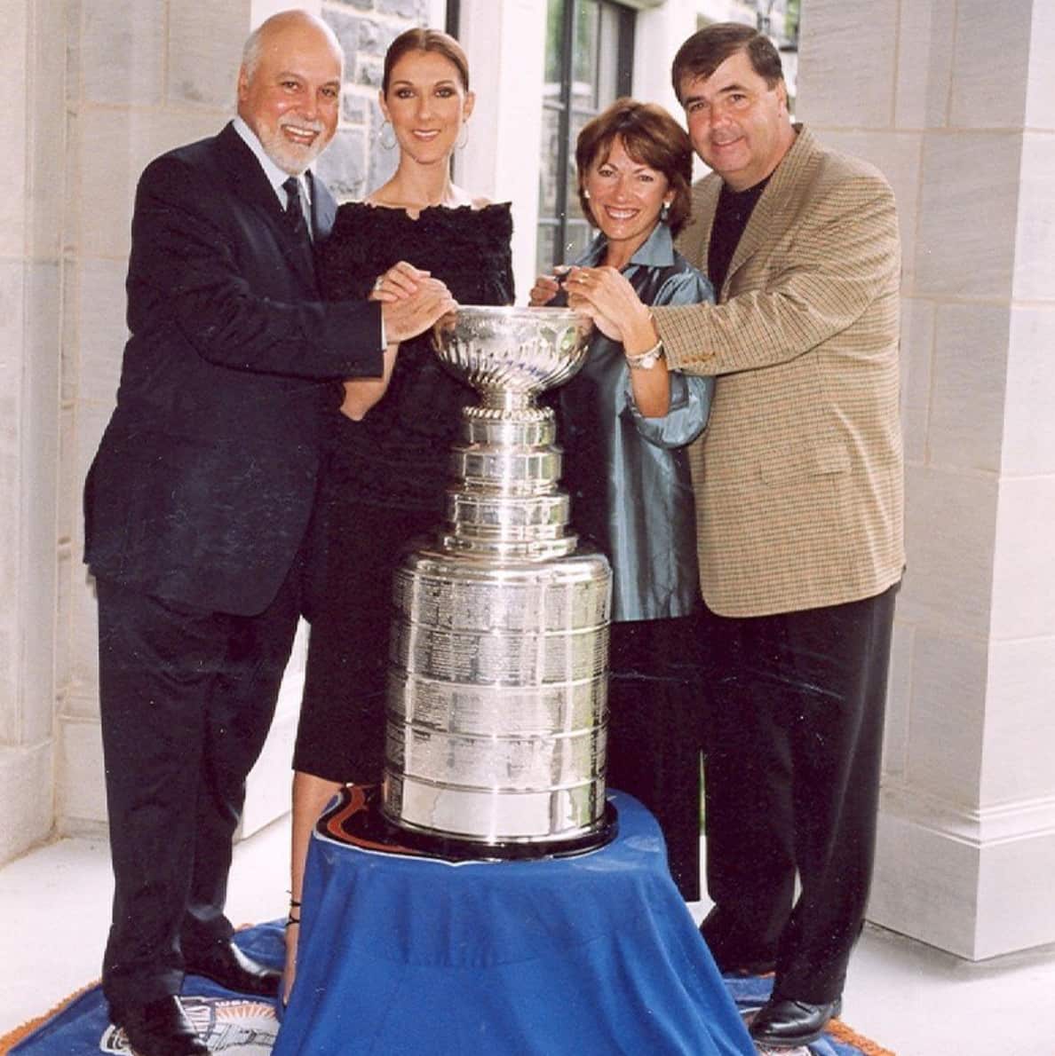 Céline Dion rend hommage au meilleur ami de René