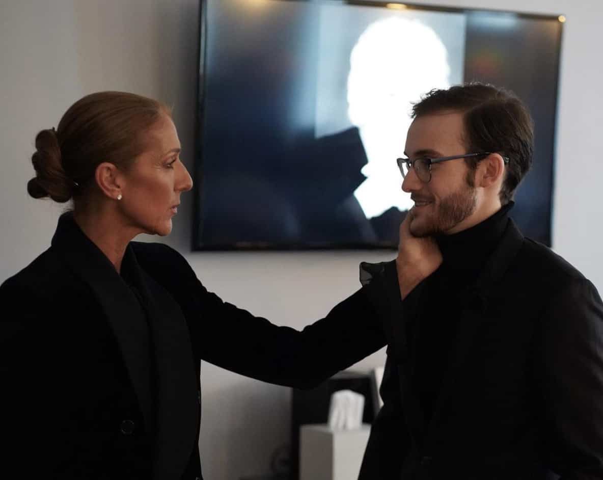 Céline souligne l'anniversaire de Réné-Charles