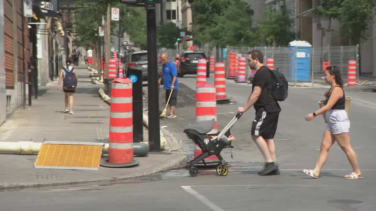 À pied, à vélo ou en auto: pas facile de circuler au centre-ville de Montréal