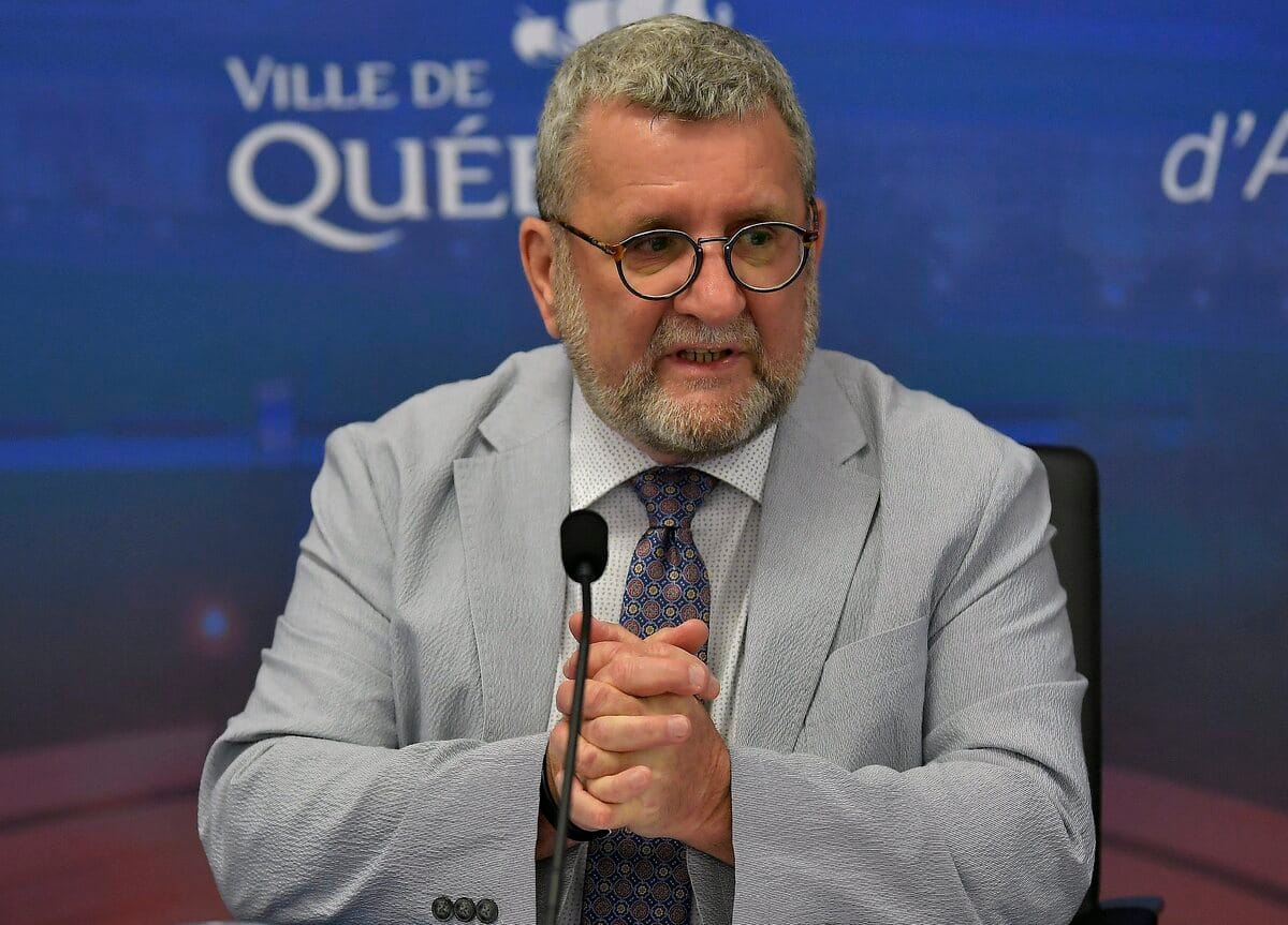 L'ex-maire de Québec, Régis Labeaume
