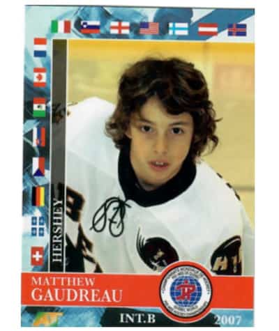 Mucho antes de hacerse famoso en la NHL de Calgary y Columbus, Johnny Gaudreau pasó por Quebec, en el Torneo Internacional de Hockey Pee-Wee, en 2006.