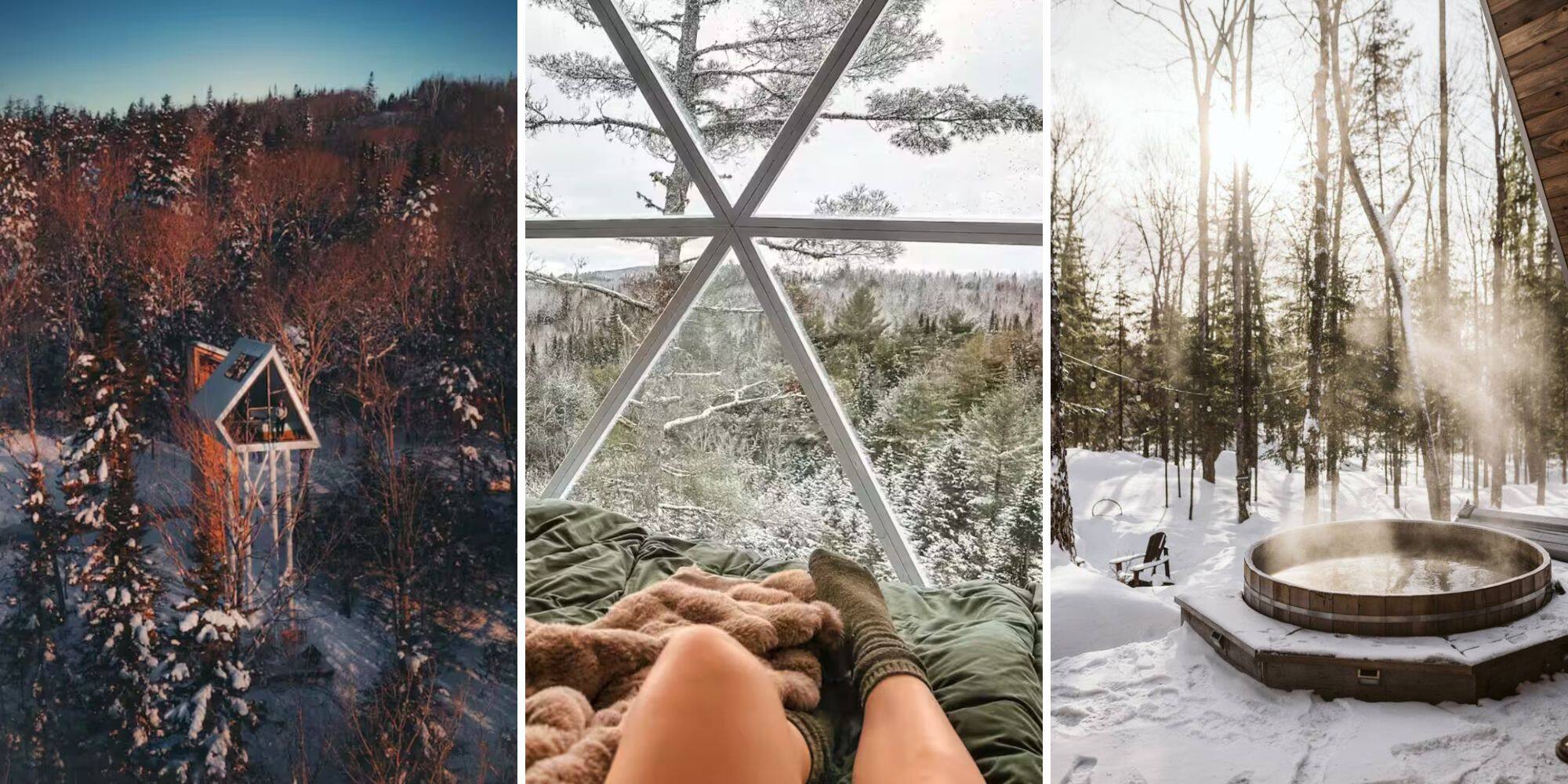 10 chalets romantiques au Québec 