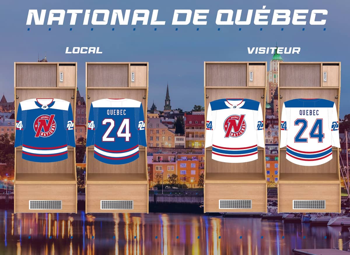 Quebec Lp Team LNAH: la nouvelle équipe de Québec dévoile ses couleurs | JDQ