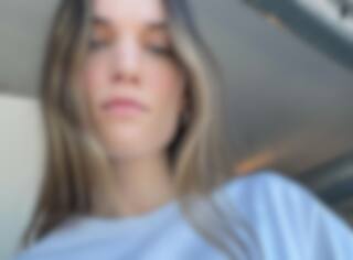 Une rare photo avec son amoureux