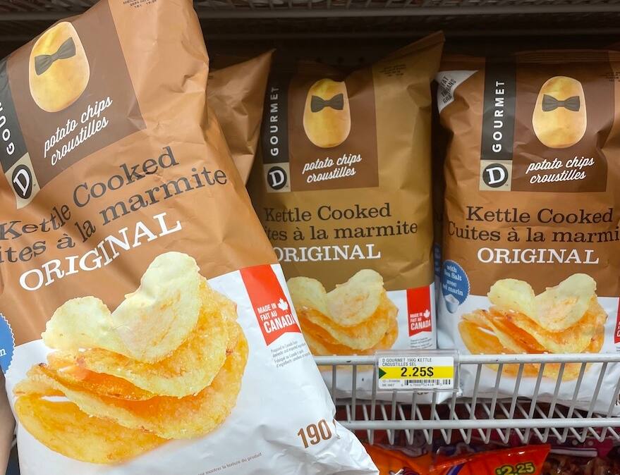 Acheter les chips du Dollarama, estce que ça vaut le coup? 24 heures