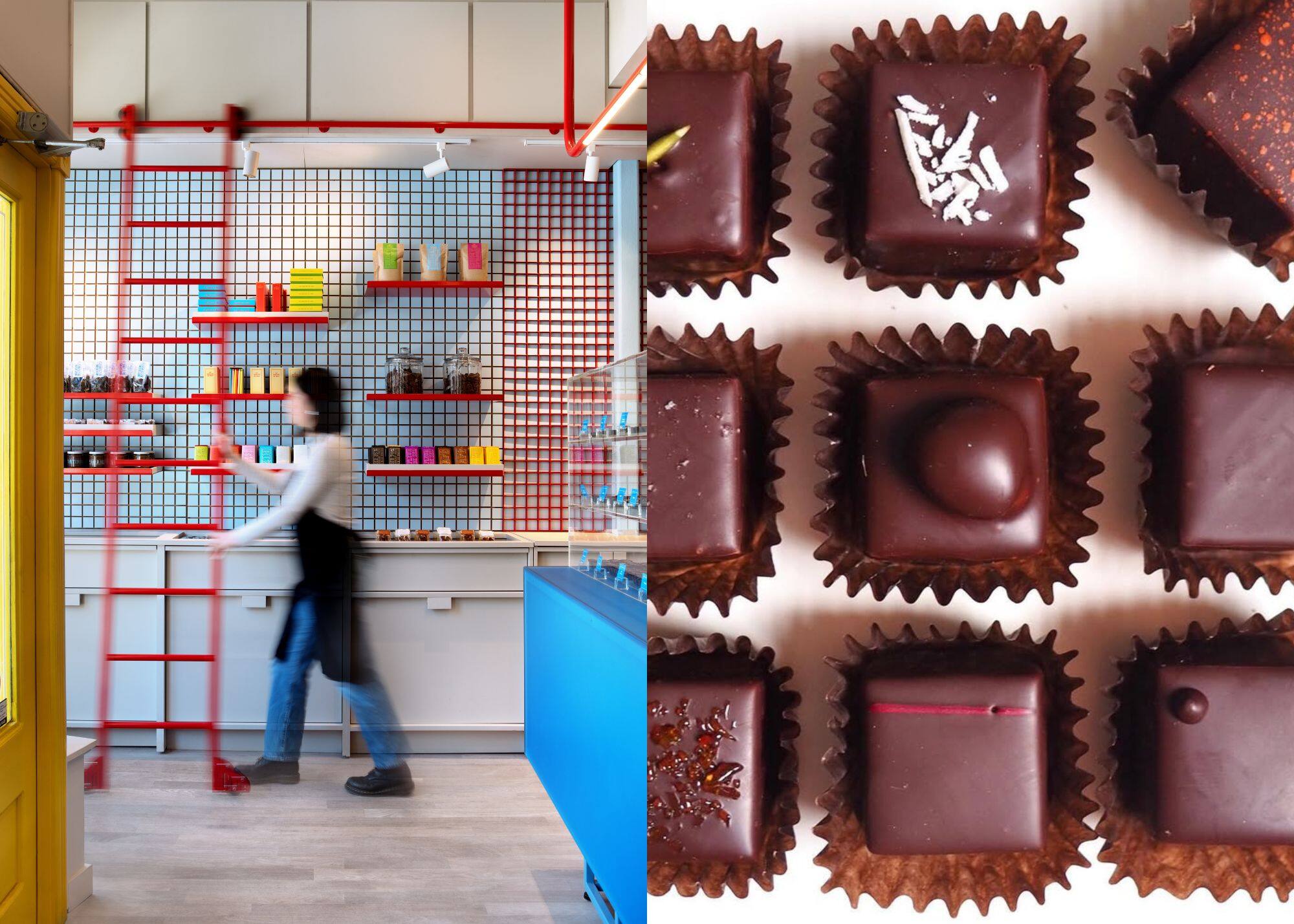Une chocolaterie gourmande et design à découvrir