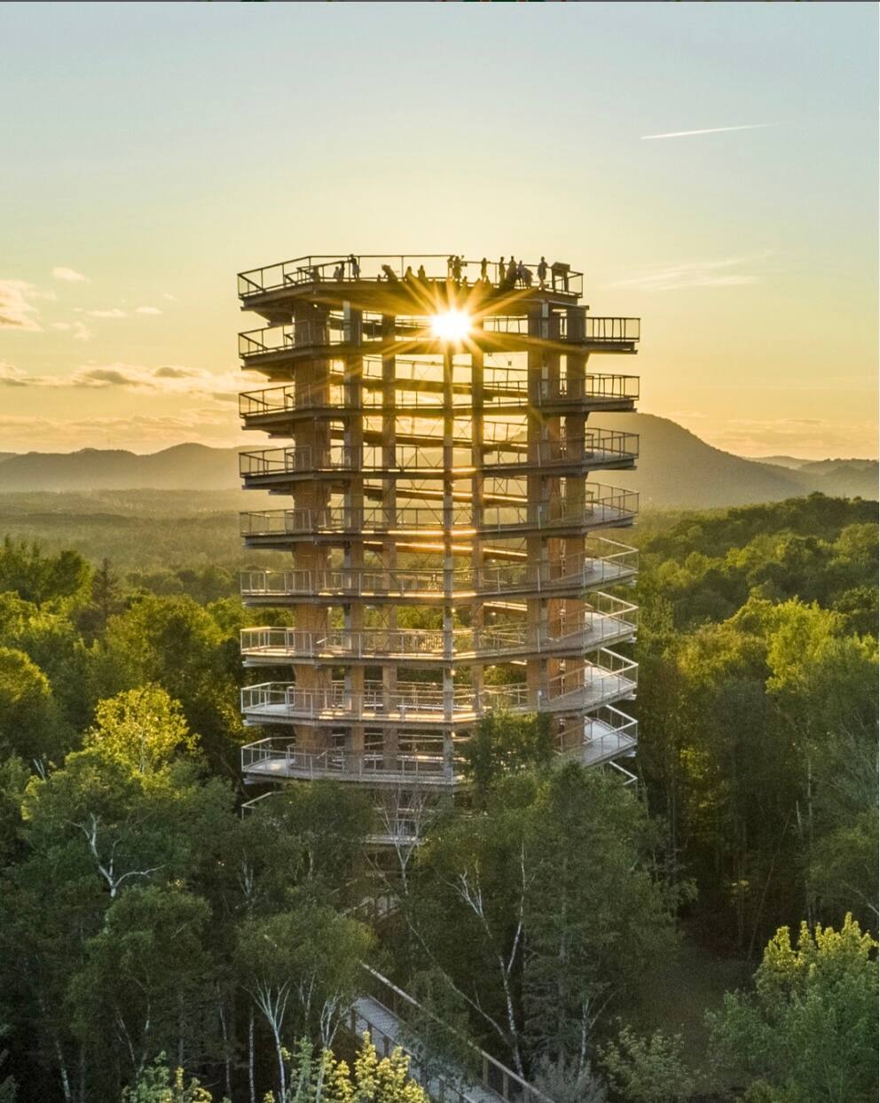 Vous devez tester la plus longue glissade au pays 