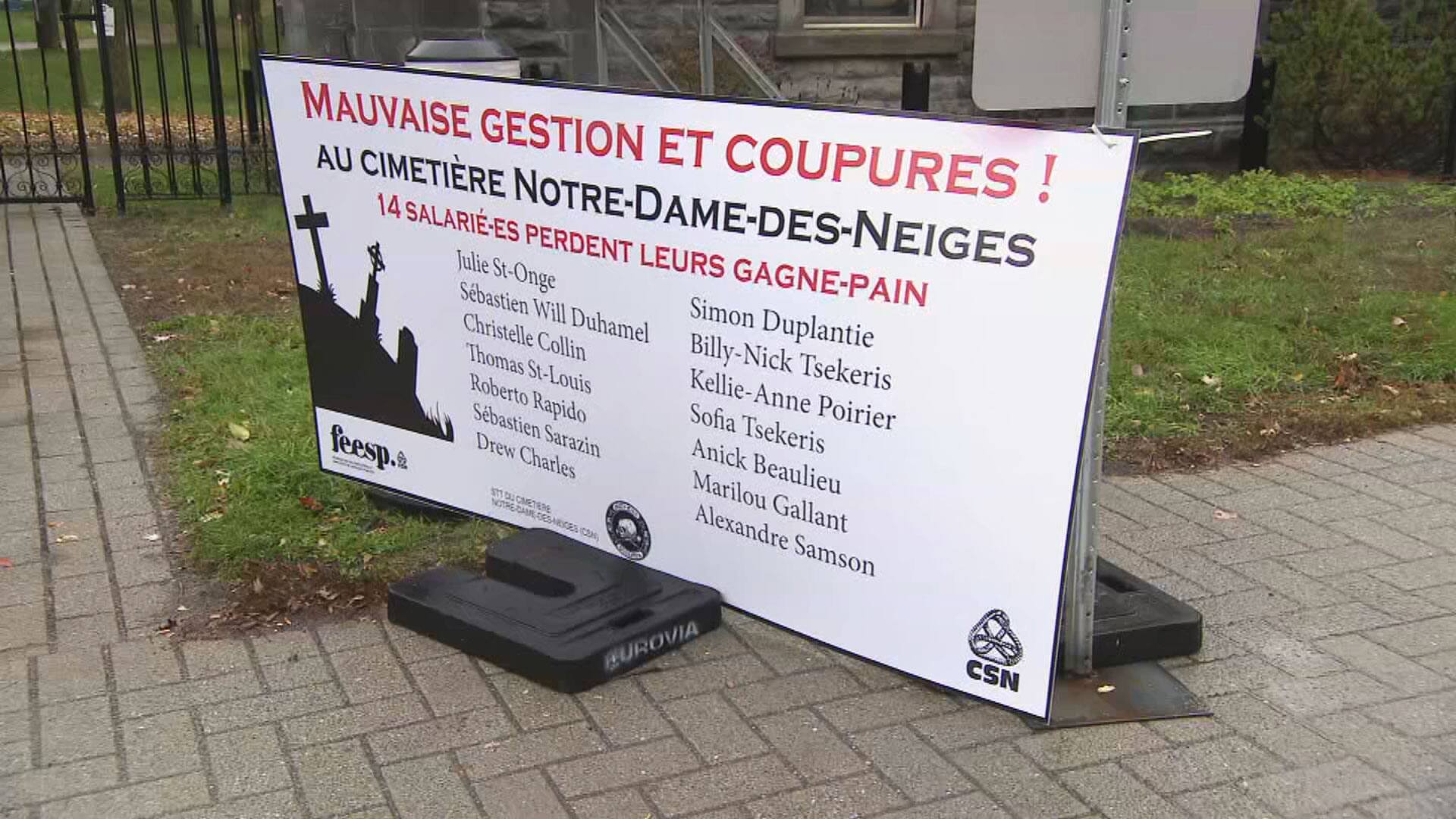 Cimeti&egrave;re en mauvais &eacute;tat : les employ&eacute;s refusent de porter le chapeau